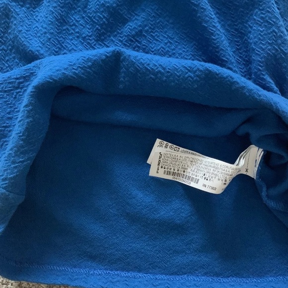 Zara Blue Open Back Dress - Picture 8 of 8